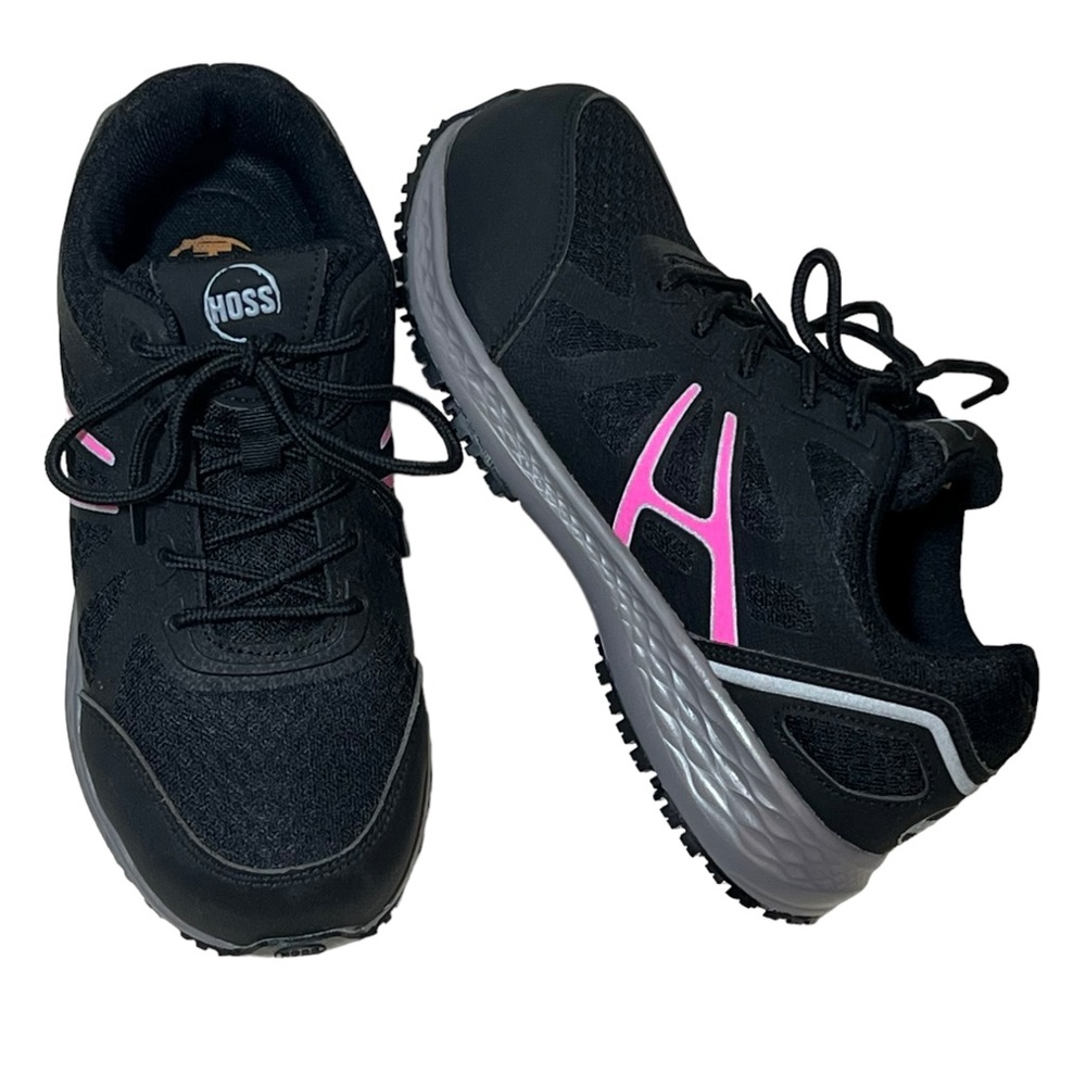 Hoss Boots Womens Black Fuchsia Express CT SR Work Shoes